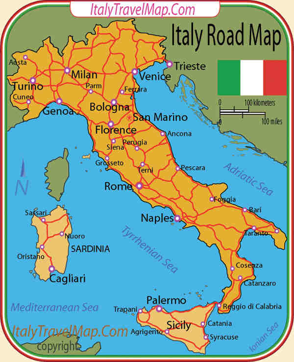 printable-map-of-italy-roads-images